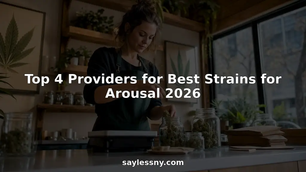 Budtender packaging cannabis flower strains at dispensary counter